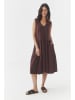 TATUUM Sukienka w kolorze ciemnobrązowym