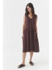 TATUUM Sukienka w kolorze ciemnobrązowym