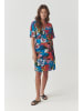 TATUUM Sukienka w kolorze niebieskim ze wzorem