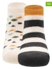 ewers 2er-Set: Thermo-Socken in Creme/ Schwarz