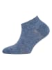 ewers 6er-Set: Sneakersocken in Blau