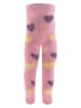 ewers Strumpfhose "Herzen" in Rosa