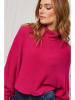 Joséfine Rollkragenpullover "Balencia" in Fuchsia