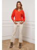 So Cachemire Pullover "Chola" in Orange