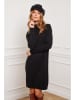 Joséfine Strickkleid "Doumbia" in Schwarz