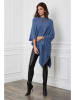 Joséfine Poncho "Fano" in Blau