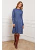 Joséfine Strickkleid "Fanola" in Blau