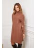 Joséfine Sukienka dzianinowa "Felicidad" w kolorze karmelowym