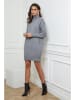 Joséfine Strickkleid "Warren" in Grau