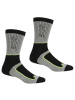 Regatta Skarpety turystyczne "Samaris 2" w kolorze szaro-czarnym