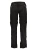 Regatta Spodnie funkcyjne Zipp-Off "Xert Strch II" w kolorze czarnym