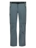 Regatta Spodnie funkcyjne Zipp-Off "Xert Stretch III" w kolorze szarym