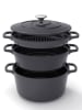 Brandt 8-częściowy zestaw w kolorze czarnym - Ø 25 cm