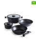Brandt 7-delige kookgereiset zwart