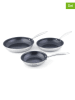 Brandt 3-delige set: roestvrijstalen braadpannen