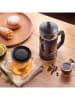 Brandt Koffiebereider transparant/zwart - 1 l