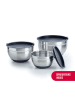 Brandt 3-delige set: roestvrijstalen mengkommen