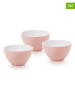 Brandt 3er-Set: Schalen in Rosa - Ø 12,5 cm