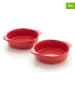 Brandt 2-delige set: crème brulée vormpjes rood - 420 ml