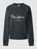 Pepe Jeans Sweatshirt "Lupita" in Schwarz