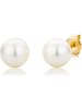 Revoni Gouden oorstekers met parels