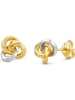 Revoni Weißgold-/ Gold-Ohrstecker