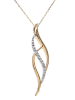 Revoni Gouden ketting met hanger - (L)46 cm