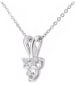 Diamant Exquis Witgouden ketting met diamanten