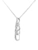 Revoni Witgouden ketting met diamanten - (L)46 cm