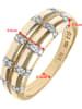 Revoni Gold-Ring mit Diamanten