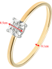 Rinani Gold-Ring mit Diamant