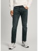 Pepe Jeans Dżinsy - Tapered fit - w kolorze antracytowym