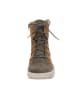 Think! Leren boots grijs/beige