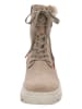 Think! Leren boots "Kangae" beige
