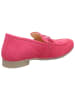 Think! Leren mocassins roze