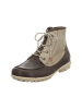 Think! Leren boots beige/bruin