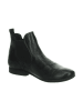 Think! Leren chelseaboots zwart