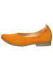 Think! Leren ballerina's "Guad2" oranje