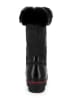 Kimberfeel Winterlaarzen "Megeve" zwart/rood