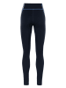 KARI TRAA Merinowoll-Thermounterhose "Rose Light" in Dunkelblau