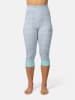 KARI TRAA Merinowollen thermo-onderbroek "Rose Capri" lichtblauw/mintgroen