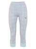 KARI TRAA Merinowoll-Thermounterhose "Rose Capri" in Hellblau/ Mint
