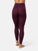 KARI TRAA Merinowoll-Thermounterhose "Vilma" in Bordeaux
