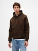 GAP Hoodie in Dunkelbraun