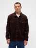 GAP Corduroy blousejas donkerbruin