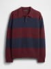 GAP Trui bordeaux/donkerblauw