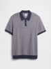 GAP Poloshirt grijs/donkerblauw