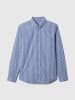 GAP Blouse - regular fit - blauw/wit