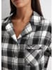 Marc O´Polo Bodywear Pyjama-Oberteil in Schwarz/ Weiß