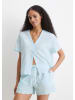 Marc O´Polo Bodywear Pyjama-Shorts in Hellblau